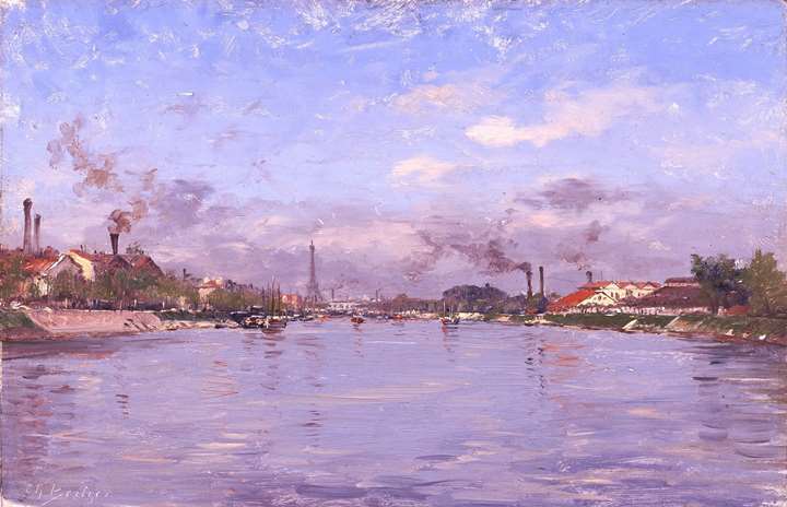 Bords de la Seine, à Billancourt